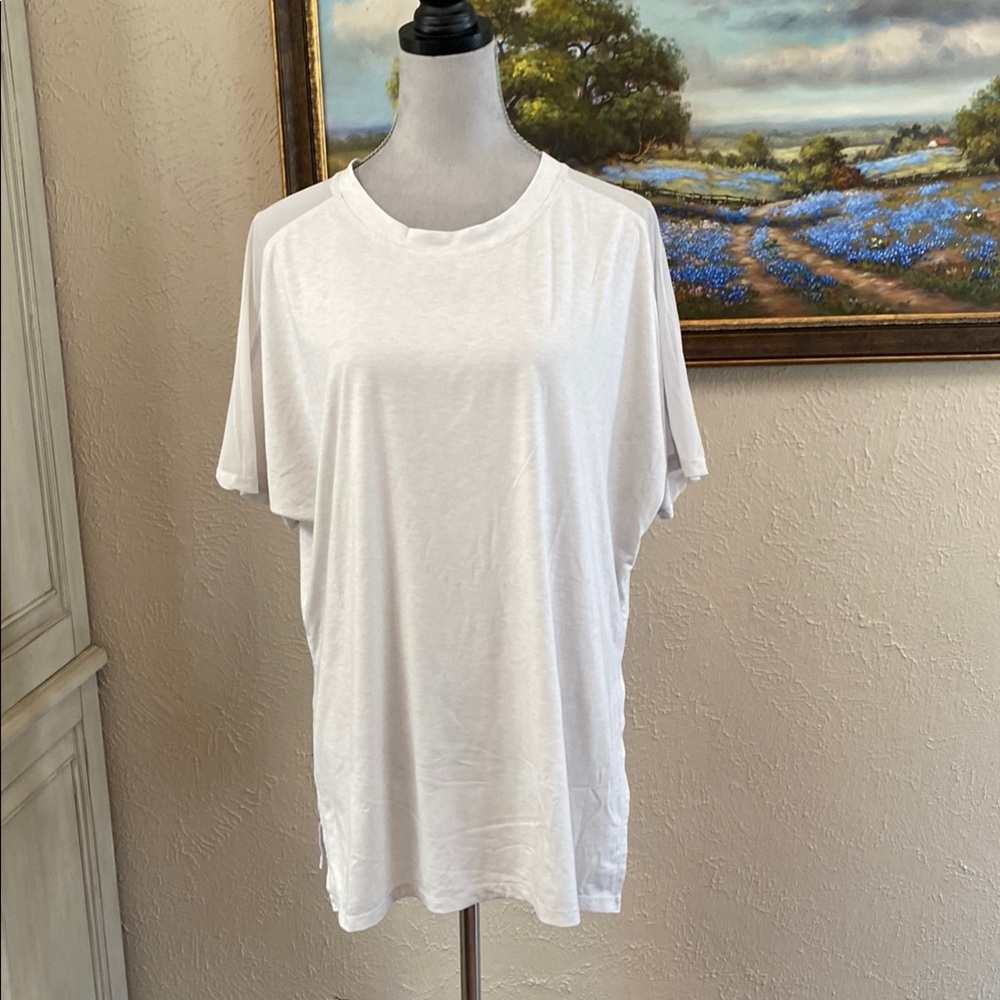 Athleta light gray Short Sleeve Tee
